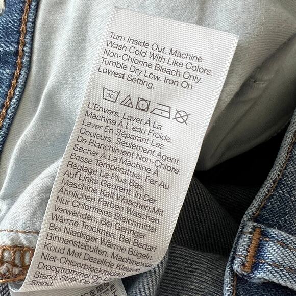 Madewell Jeans Cali Demi-Boot Kick Flare Crop Fleetwood Medium Blue Women's 27 - Picture 12 of 13